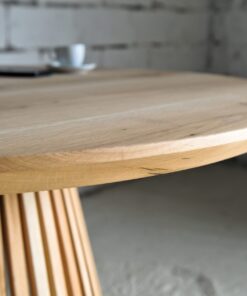 Custom made table- Kyoto, detail of top and base - Styylish