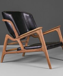 Unique design Armchair- walnut- styylish