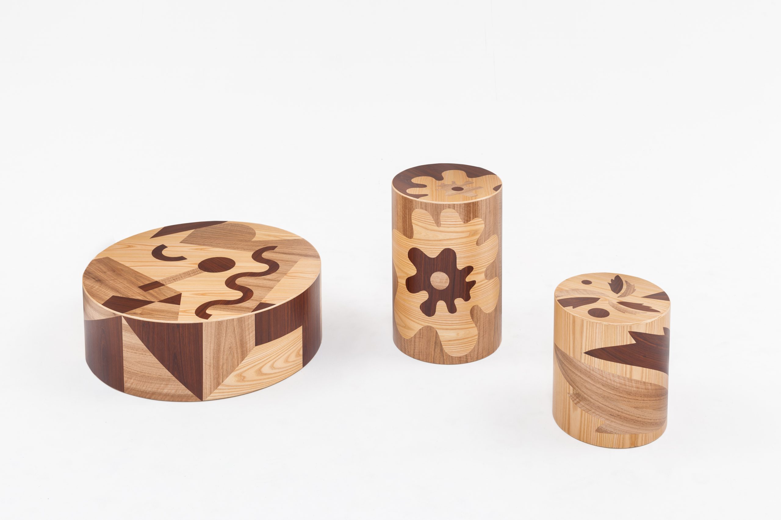 Do Ro Ta contemporary stool and table series by Alessandro Mendini- Styylish