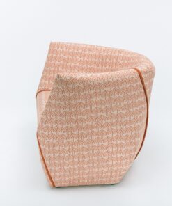 contemporary lounge chair- orange side view- styylish