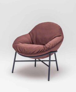 Custom Made Lounge Chair old pink- Styylish