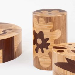 Do Ro Ta contemporary stool and table series by Alessandro Mendini- Styylish