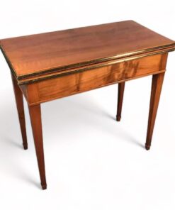 Biedermeier card table- walnut veneer- styylish