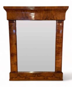 Biedermeier Mirror- walnut veneer- Styylish