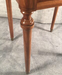 Antique nightstands- detail of the feet of one piece- styylish