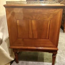 Antique Cherry Desk- side view of 18th century desk- styylish