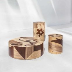 Contemporary stool- collection of three pieces- styylish