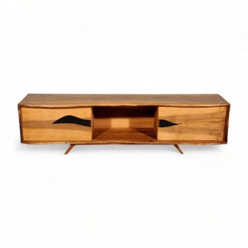 Modern sideboard- walnut with sliding doors- styylish