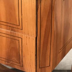 Antique Sewing Table- Biedermeier period- Detail of right corner- Styylish