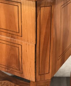 Antique Sewing Table- Biedermeier period- Detail of right corner- Styylish
