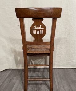 Rustic chairs- view of the back of the chair- styylish