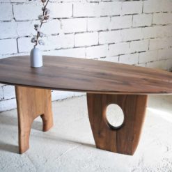 Custom made dining table- side view- styylish