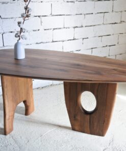 Custom made dining table- side view- styylish