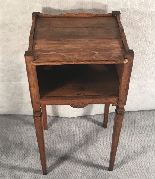 Two provincial nightstands- one of the two view from above- styylish