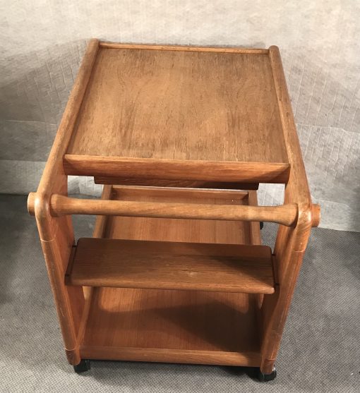 Mid century tea cart- view from the back- styylish