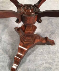 Mahogany Biedermeier Sewing Table- middle part of base of the table- styylish
