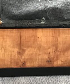 Biedermeier cherry mirror- detail of the lower part- styylish