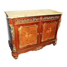 French Marquetry Buffet Server, second half of 19th century