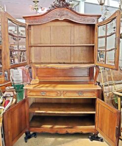 French Country Buffet- front view with open doors- styylish