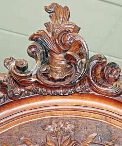 French Country Buffet- top with Rococo carving- styylish