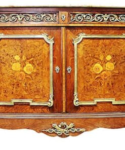 Alternative view of French Marquetry Buffet Server, second half of 19th century