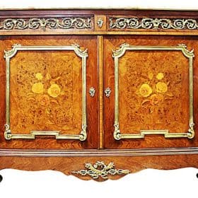 French Marquetry Buffet Server, second half of 19th century