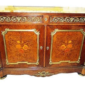 French Marquetry Buffet Server, second half of 19th century