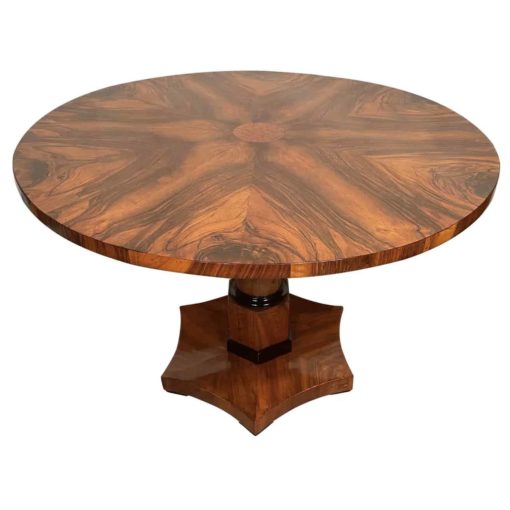 Biedermeier Walnut Table- styylish