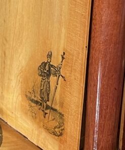 Empire Secretary Desk- decoration on inside part- styylish