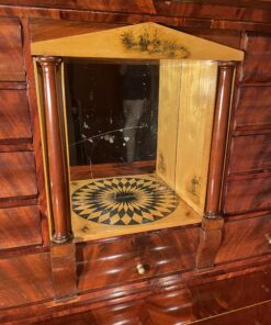 Empire Secretary Desk- open compartment inside- styylish