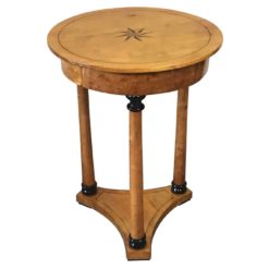 Biedermeier round side table- Styylish