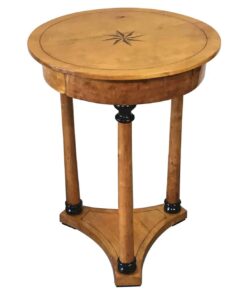 Biedermeier round side table- Styylish