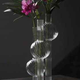 Italian Glass Vase 