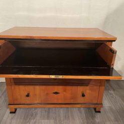 Biedermeier cherry chest- view of the top drawer- styylish