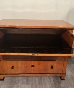 Biedermeier cherry chest- view of the top drawer- styylish