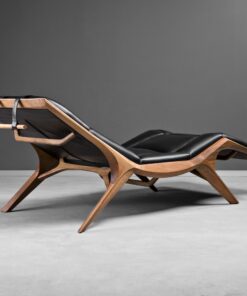 Modern Lounger- three-quarter view- styylish