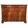 Biedermeier walnut veneer chest- styylish