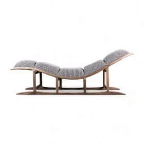 Bridge Lounge Chair: Contemporary European Design, Hand Made