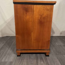 Biedermeier cherry chest- view of the side- styylish