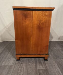 Biedermeier cherry chest- view of the side- styylish