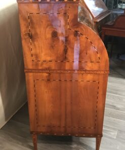 Antique Louis XVI Desk- side view of the desk- Styylish