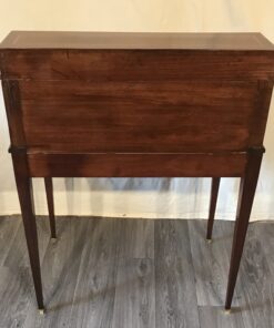 French Secretary Desk- view of the desk from the back- Styylish