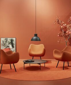 RM58 Soft chair- orange version in interior- Styylish