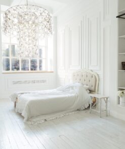 Contemporary Chandelier- Model King view in bedroom- Styylish