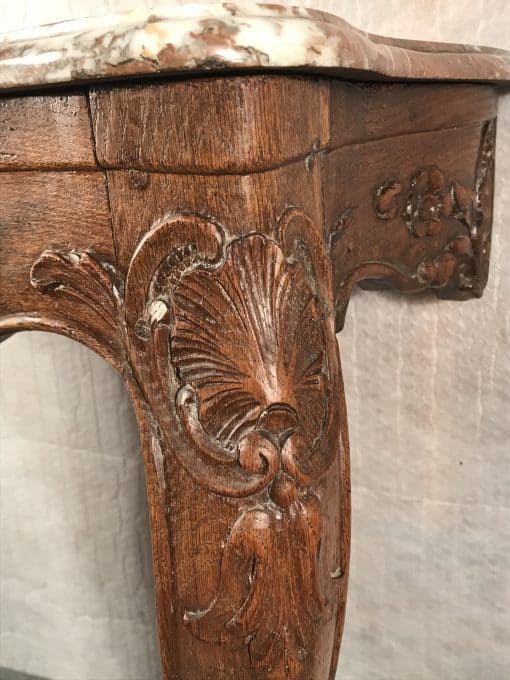 Baroque Console table- detail of a leg- Styylish