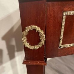 Corner Console Table- detail of brass fitting- Styylish