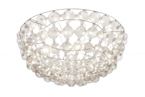 Modern Ceiling lamp- Model half Megastar hanging- view from below- Styylish