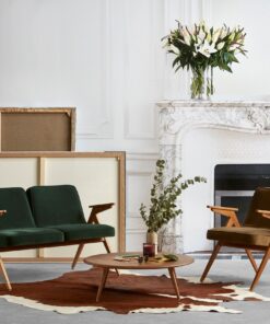 Mid-century armchair Bunny- with sofa- Styylish