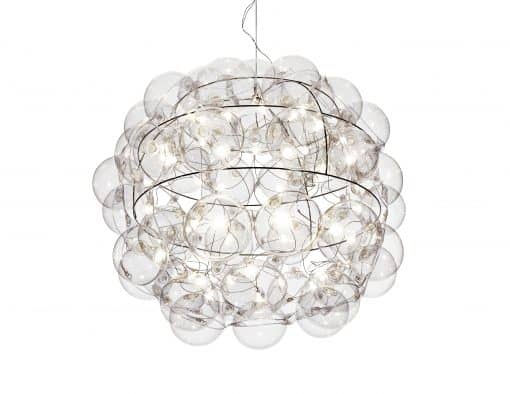 Small Globe chandelier- model Star- Styylish