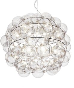Small Globe chandelier- model Star- Styylish